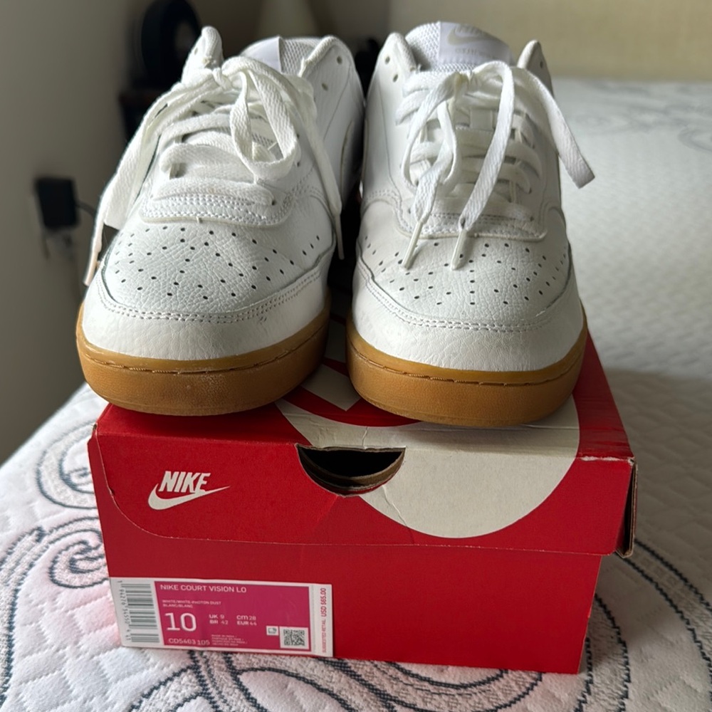Nike Court Vision Low White Sneakers